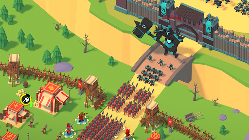 Idle Siege: Simulador militar
